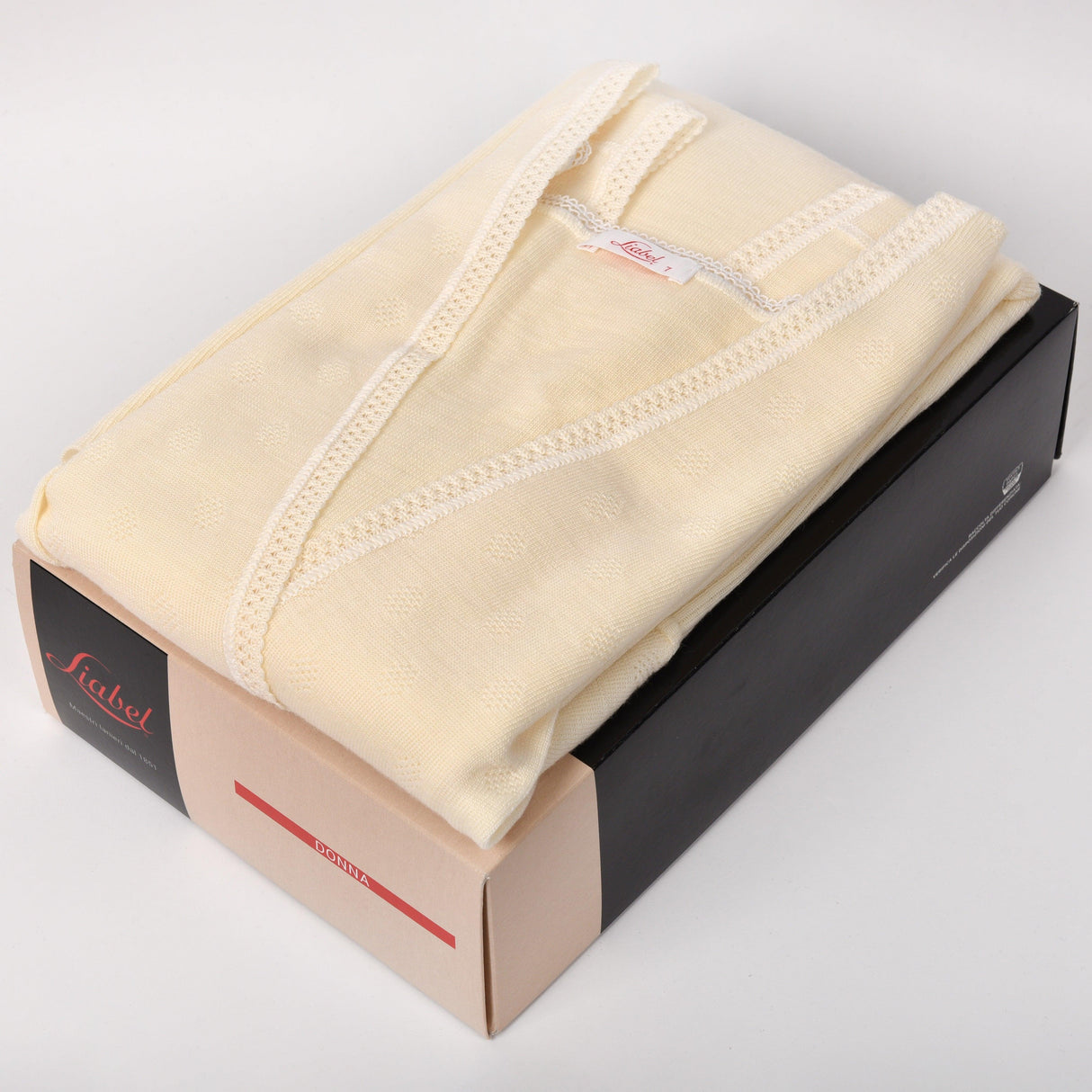 Liabel Canottiera Intima da Donna in Lana con Forme Seno 16/736 S37 - Passarelli Biancheria