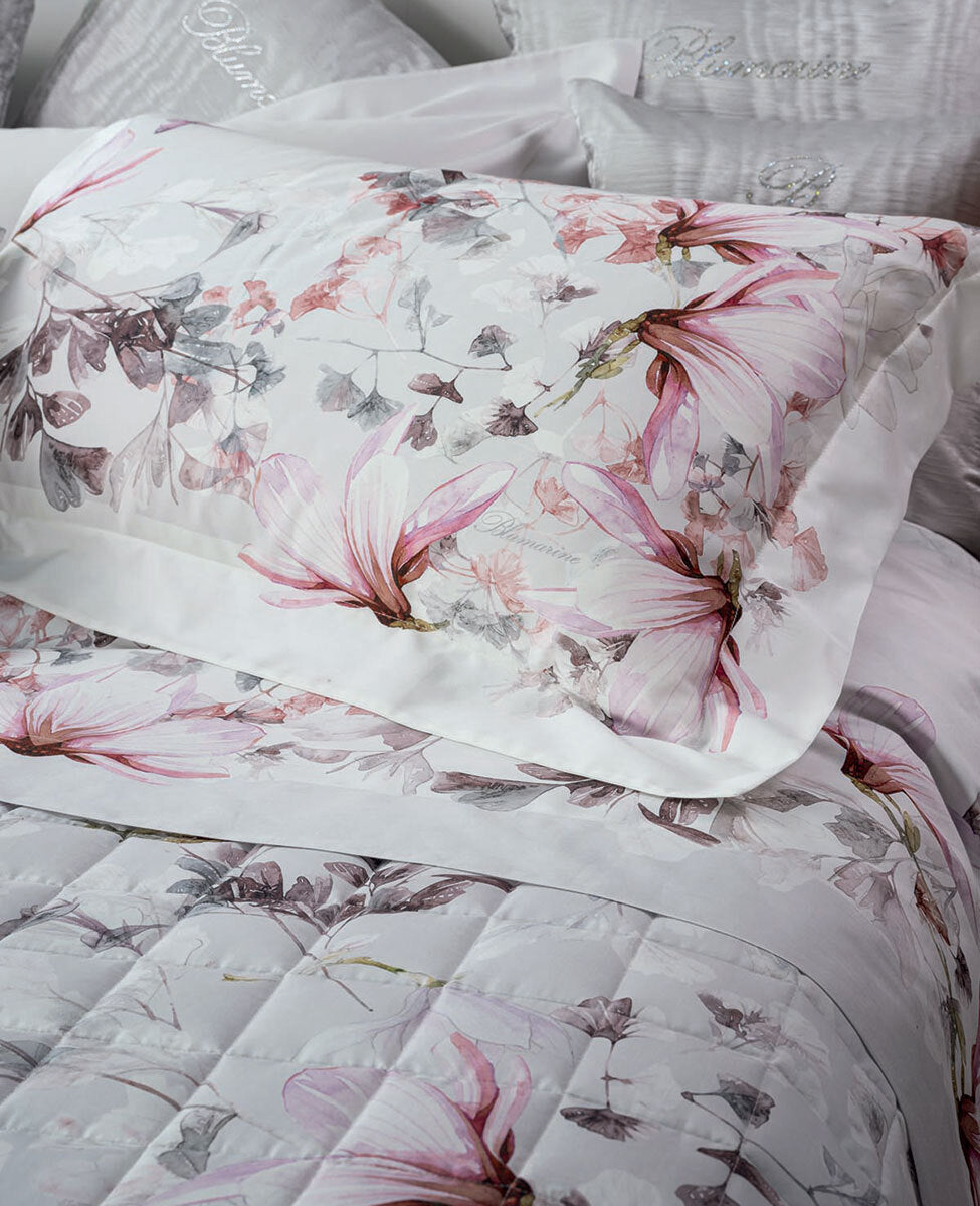 Blumarine Completo Lenzuola Copriletto matrimoniale Magnolia 2504S205