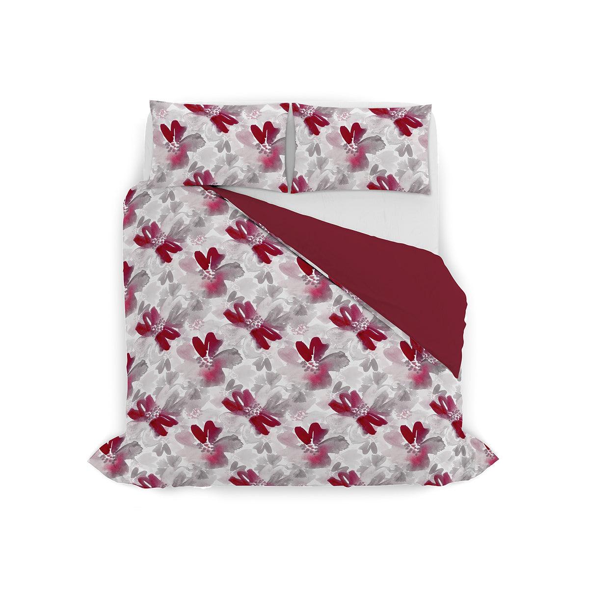 Parure Copripiumino con Federe Stampato in Microfibra Passion - Dimensioni Varie - Passarelli Biancheria