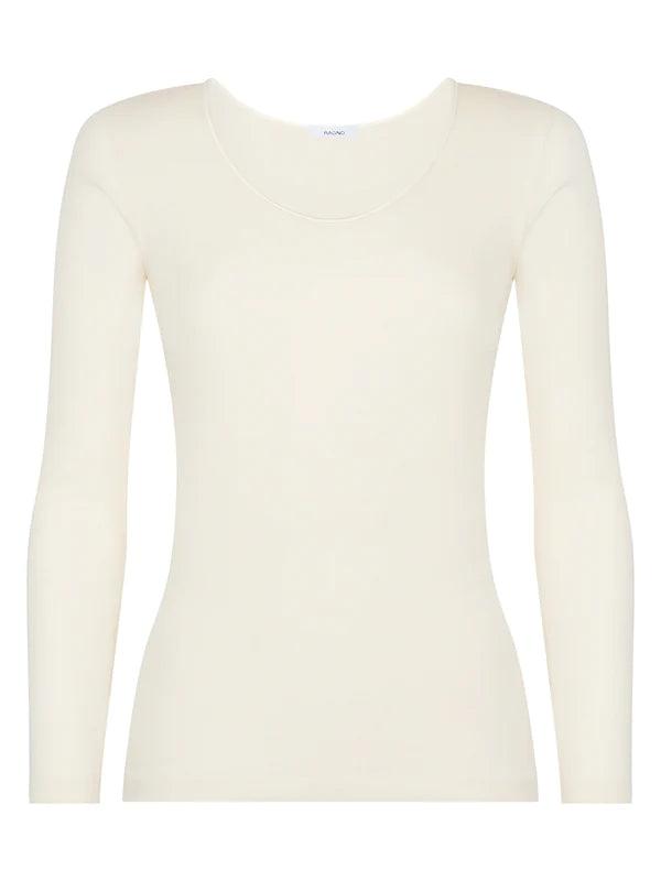 Ragno Maglia Intima da Donna Manica Lunga Merino Seta 074029 S40 - Passarelli Biancheria