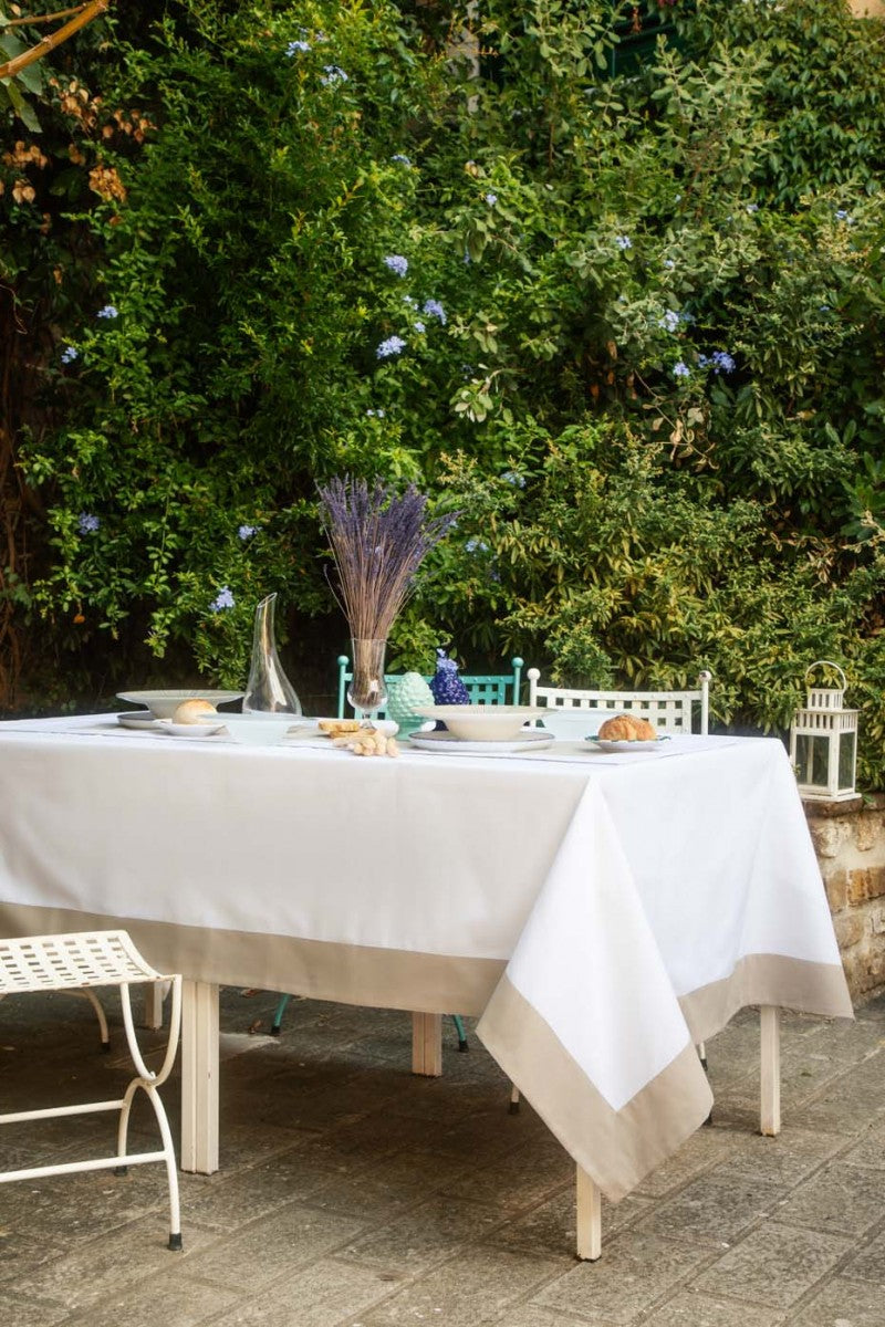 Battaglia Set Tovaglia x12 Panama MICHELLE c/Runner