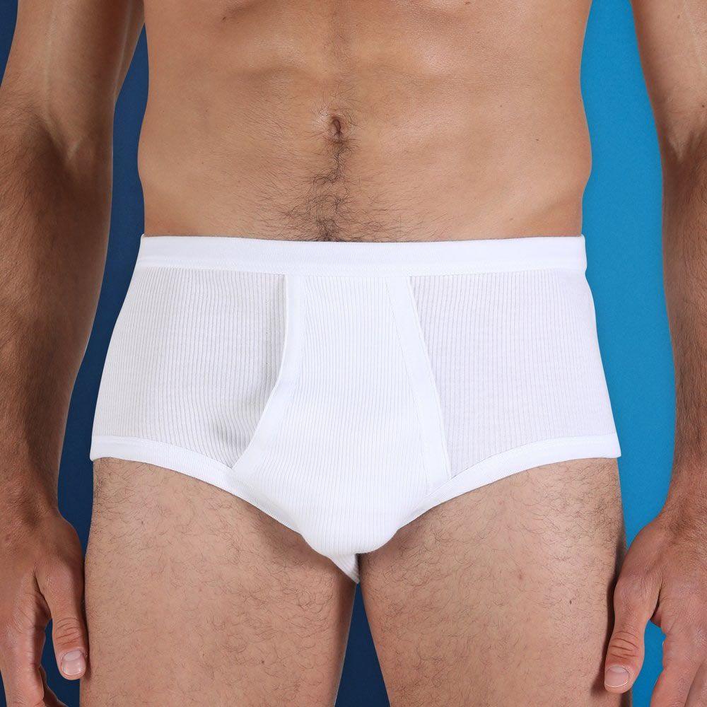 Fragi Slip da Uomo Classico Aperto Avanti a Costine Anthony S76 - Passarelli Biancheria