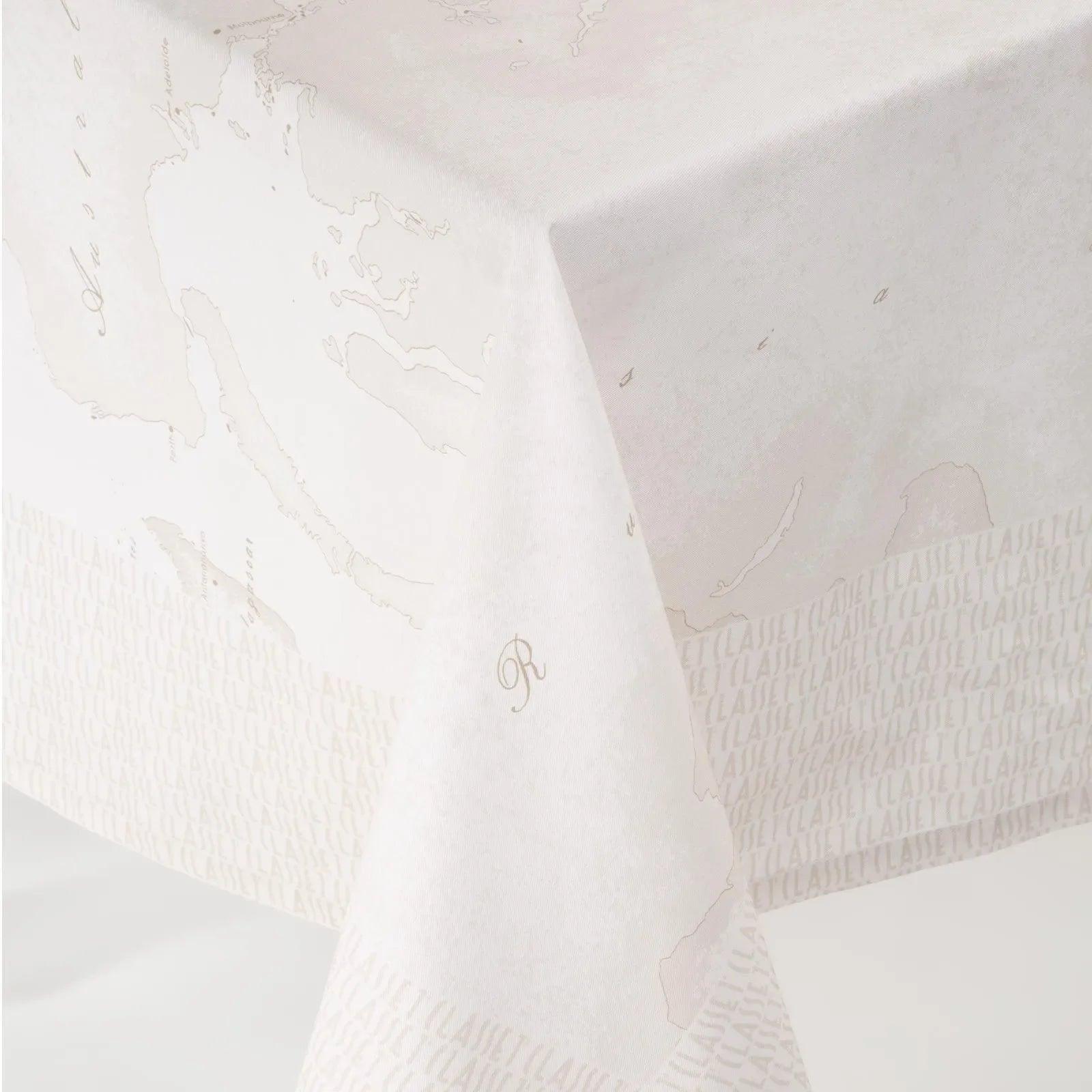 Alviero Martini Geo White Tovaglia 150x180 1009620 D58 - Passarelli Biancheria