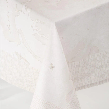 Alviero Martini Geo White Tovaglia 150x180 1009620 D58 - Passarelli Biancheria