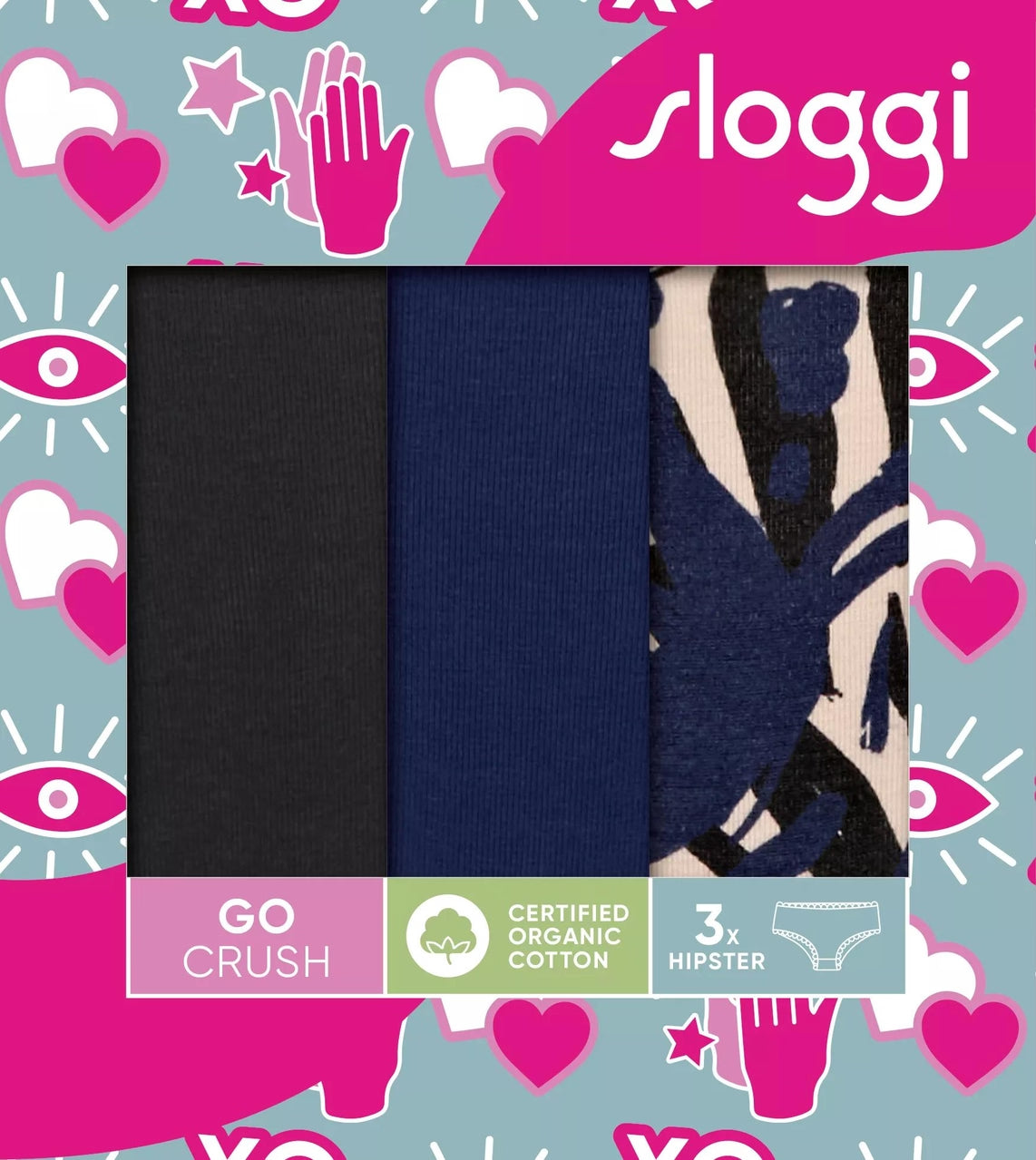 Sloggi Donna Confezione da 3 Go Crush Hipster 10219671 S18