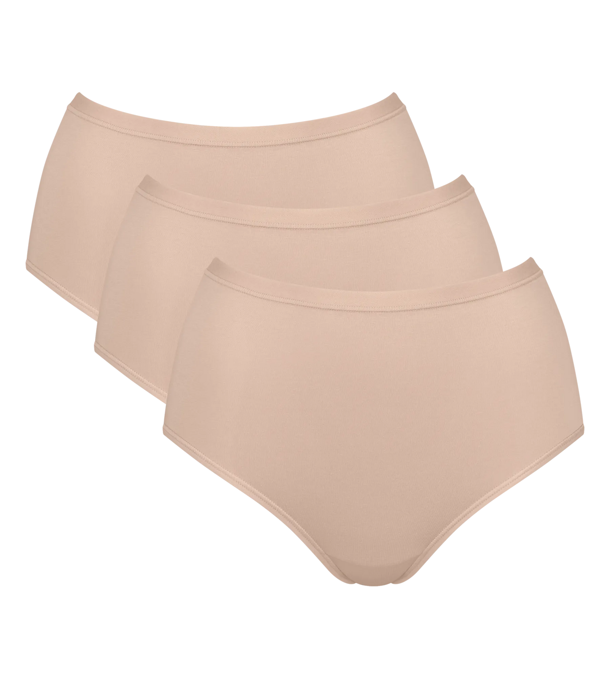 Sloggi Donna 3 Slip Maxi Go daily Cotton Highwaist 2502S17