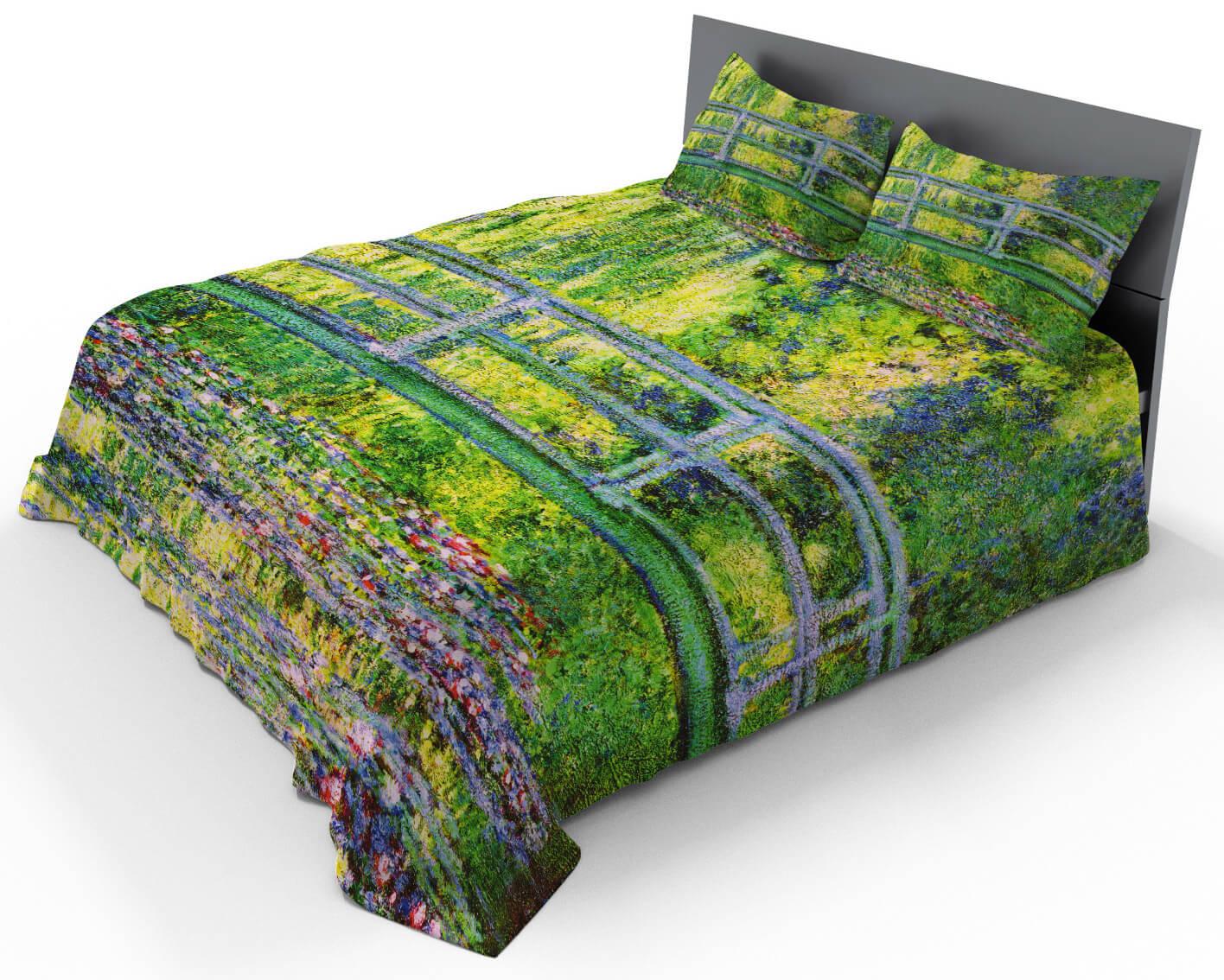 Sogni d'autore Parure Lenzuola Copriletto Matrimoniale SD53 B56 - Passarelli Biancheria