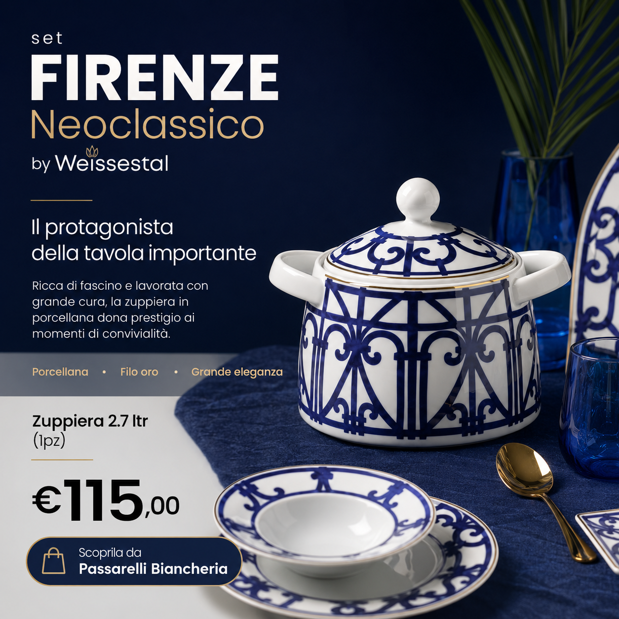 set FIRENZE Neoclassico by Weissestal