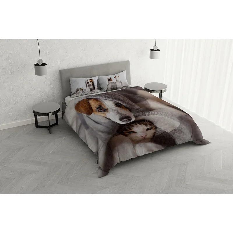 Parure Copripiumino Matrimoniale GoodNight Peggy B30 - Passarelli Biancheria