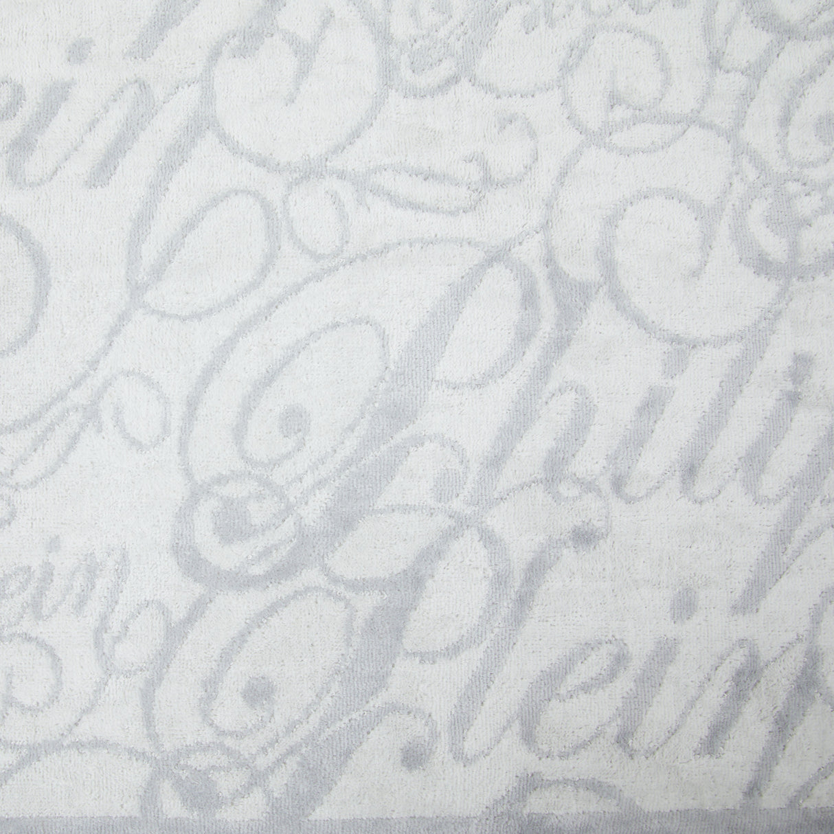 Philipp Plein Asciugamano con Ospite Script Moderno in Spugna