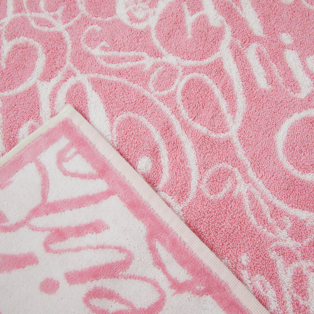 Philipp Plein Asciugamano con Ospite Script Moderno in Spugna