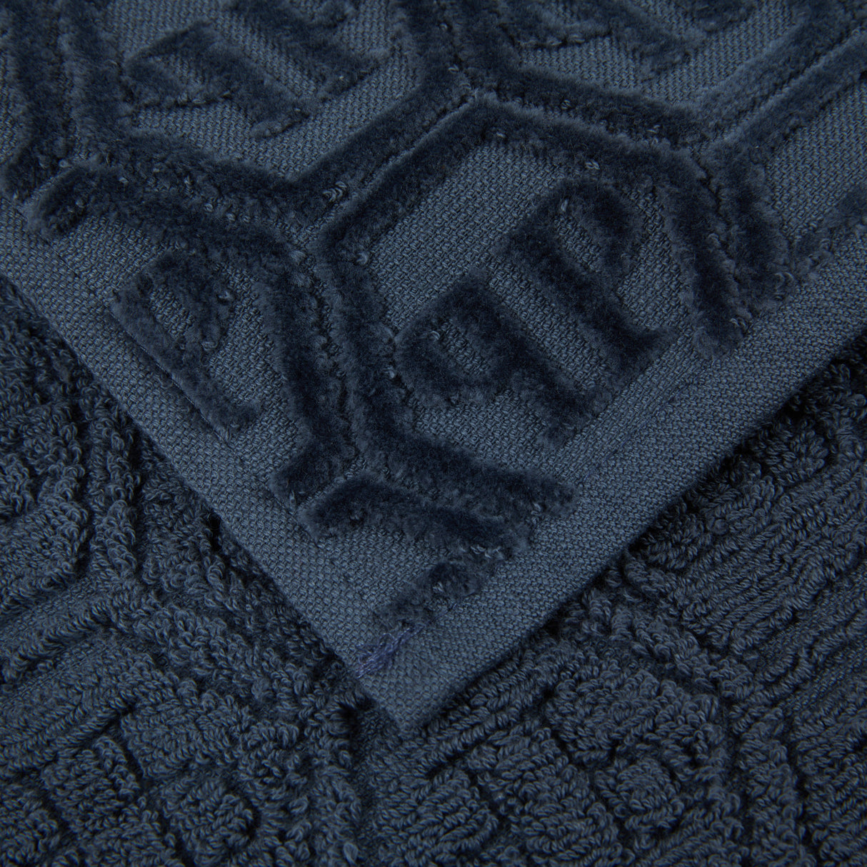 Philipp Plein Telo Bagno Hexagon Moderno in Spugna