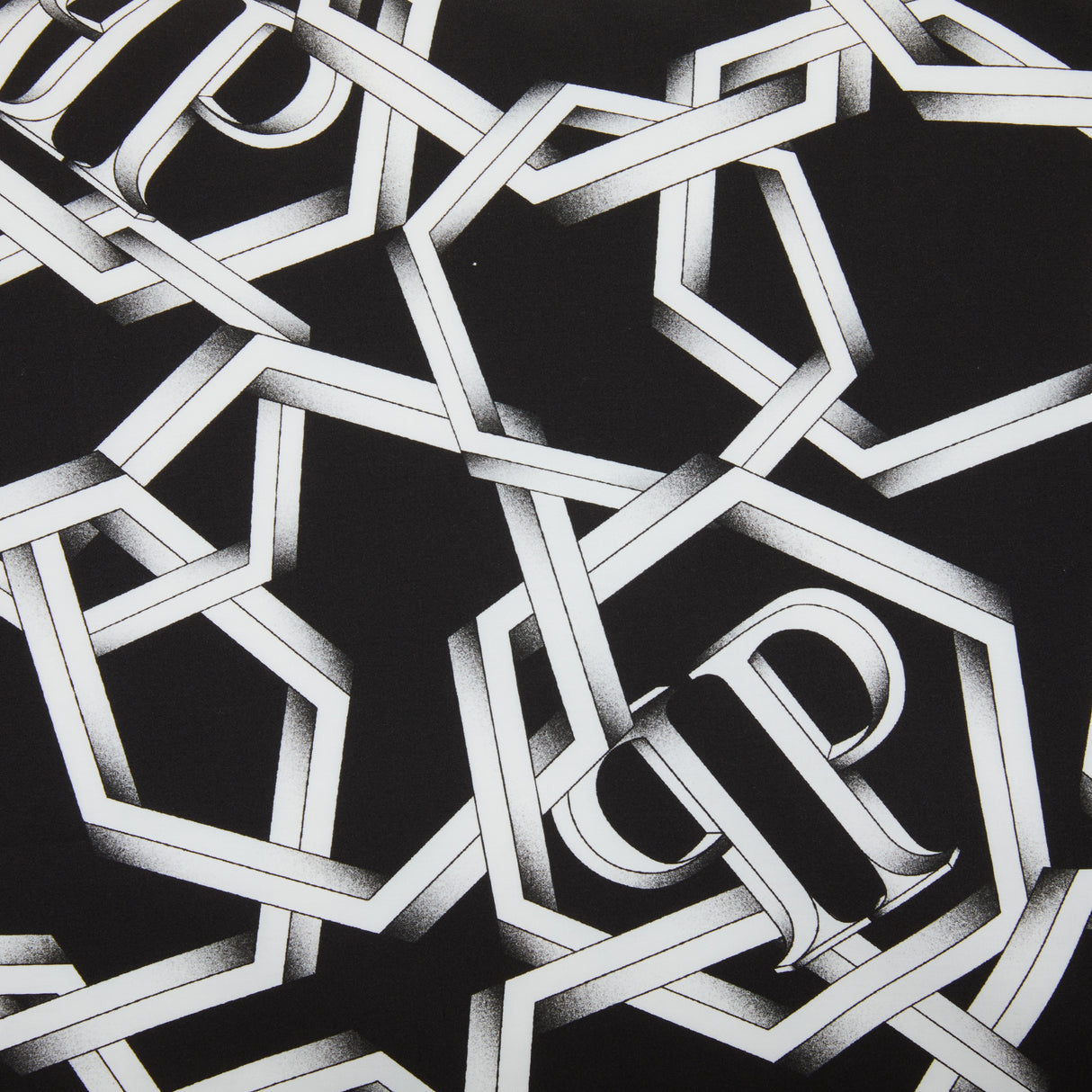 Philipp Plein Completo Lenzuola Chains Moderno in Raso di cotone