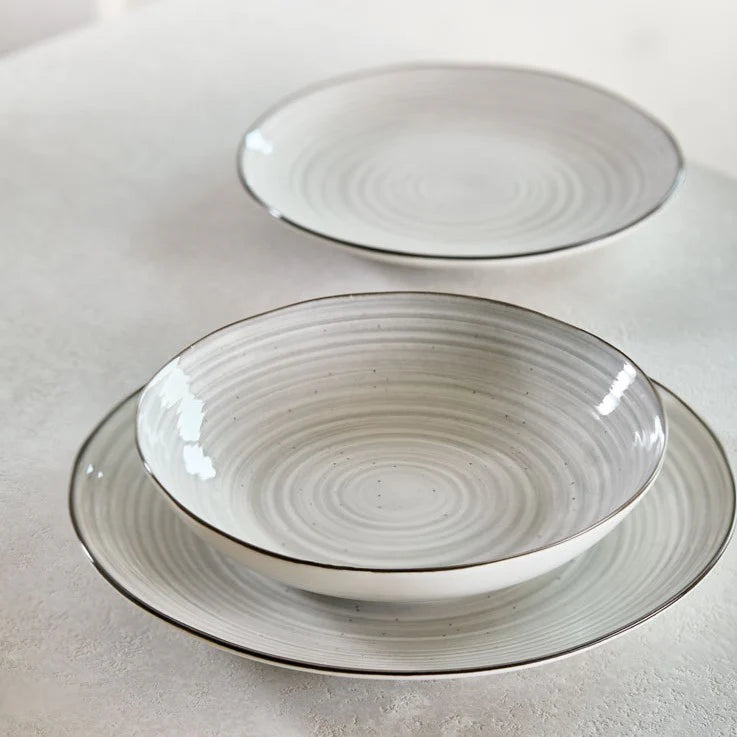 Maison Sucrée Servizio Piatti 19 Pezzi in Porcellana Colorati Daily 2512S145