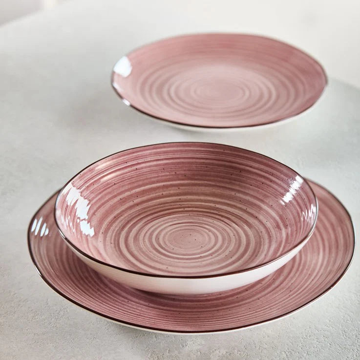 Maison Sucrée Servizio Piatti 19 Pezzi in Porcellana Colorati Daily 2512S145