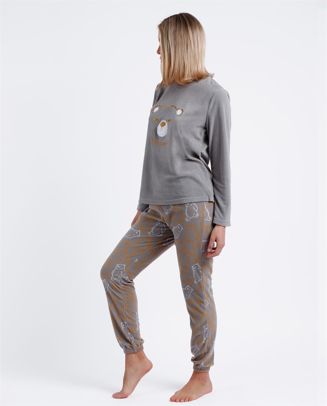 Admas Pigiama da Donna in Micro Pile 60218 S27 - Passarelli Biancheria