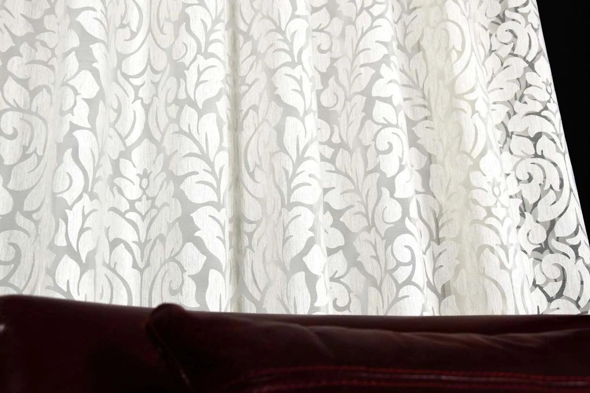 Focus Tessuto per Tende al metro in Viscosa Pantheon Devorè S68 - Passarelli Biancheria