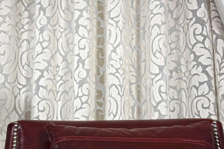 Focus Tessuto per Tende al metro in Viscosa Pantheon Devorè S68 - Passarelli Biancheria