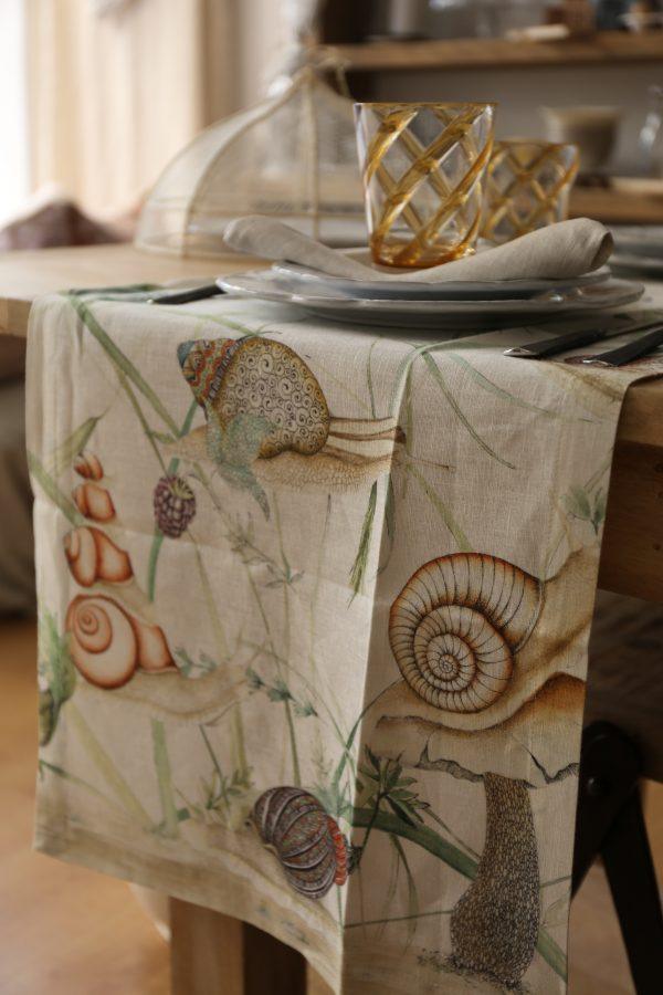 Tessitura Toscana Telerie Runner 45x170 Filoderba S43 - Passarelli Biancheria