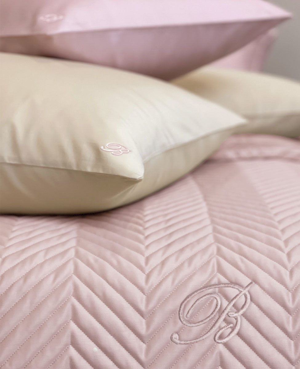 Blumarine Home Copriletto Trapuntato Matrimoniale Stile Blu 2504S206