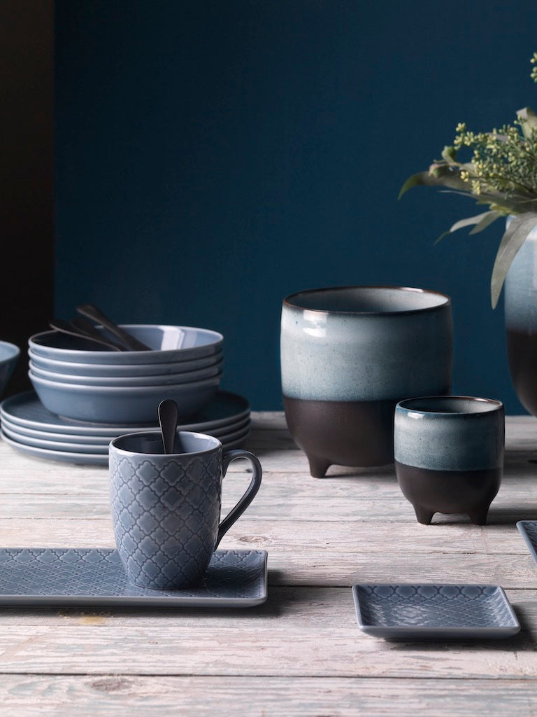 set TILE BLUE by Weissestal