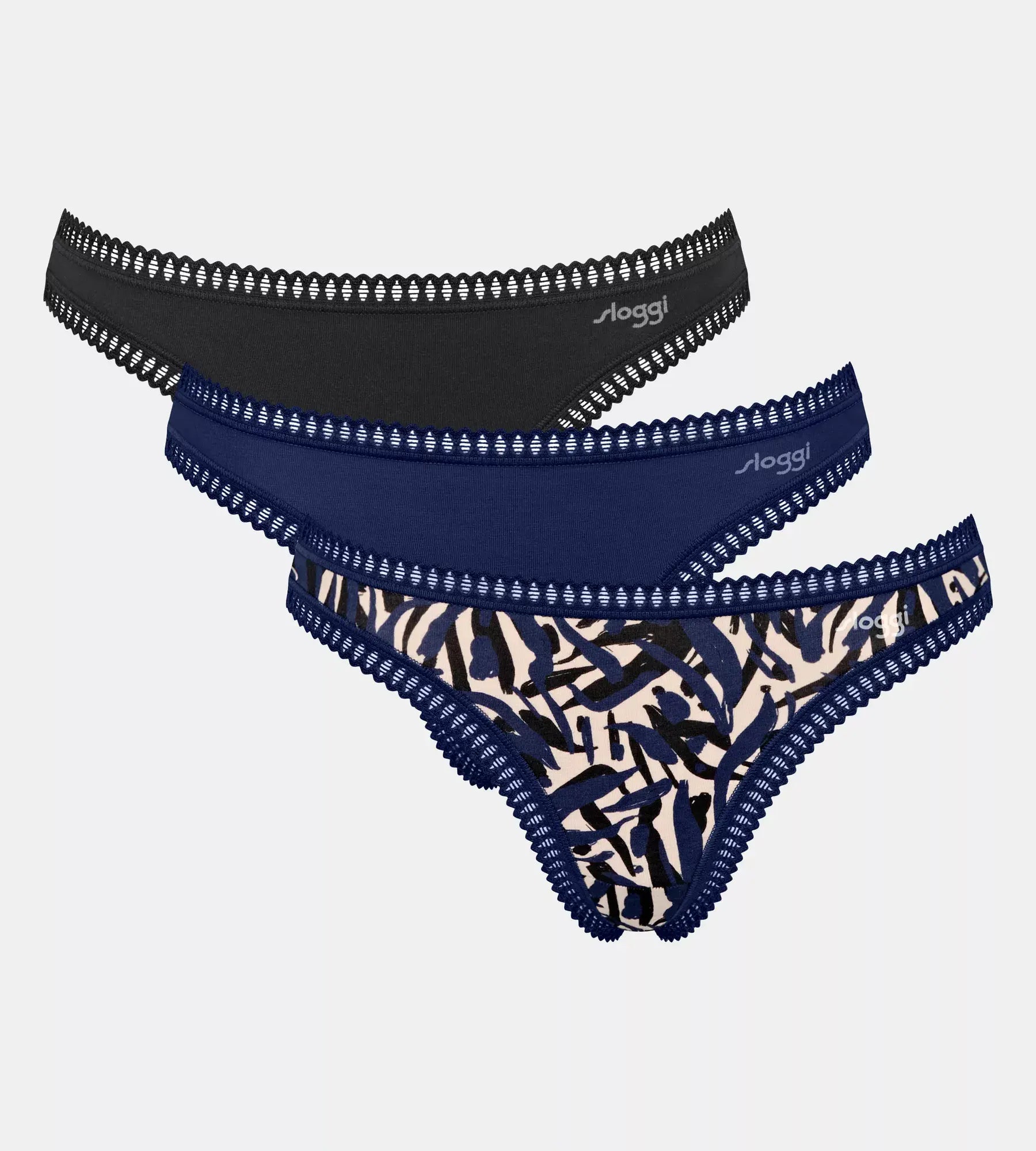 Sloggi Donna Confezione da 3 Go Crush String 10219704 2410S18