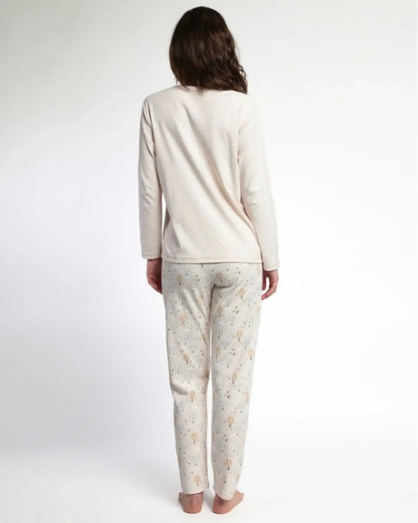 Admas Pigiama da Donna in Caldo Cotone 63589