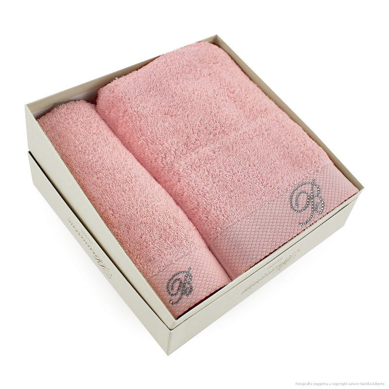 Blumarine Set 1+1 Asciugamani Spugna Benessere 102010074 2402S47