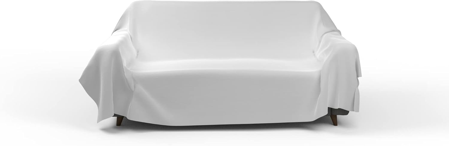 Max Color Telo Arredo Cotone Tinta Unita - Varie Dimensioni