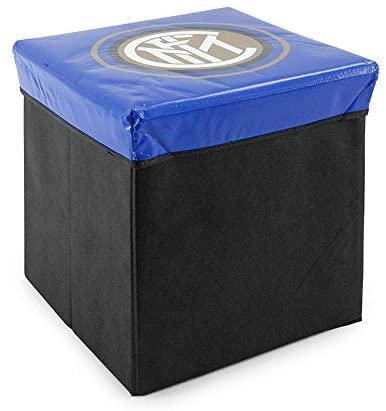 Pouf Contenitore Ufficiale Smart box Salva Spazio F.C. Inter S18 - Passarelli Biancheria