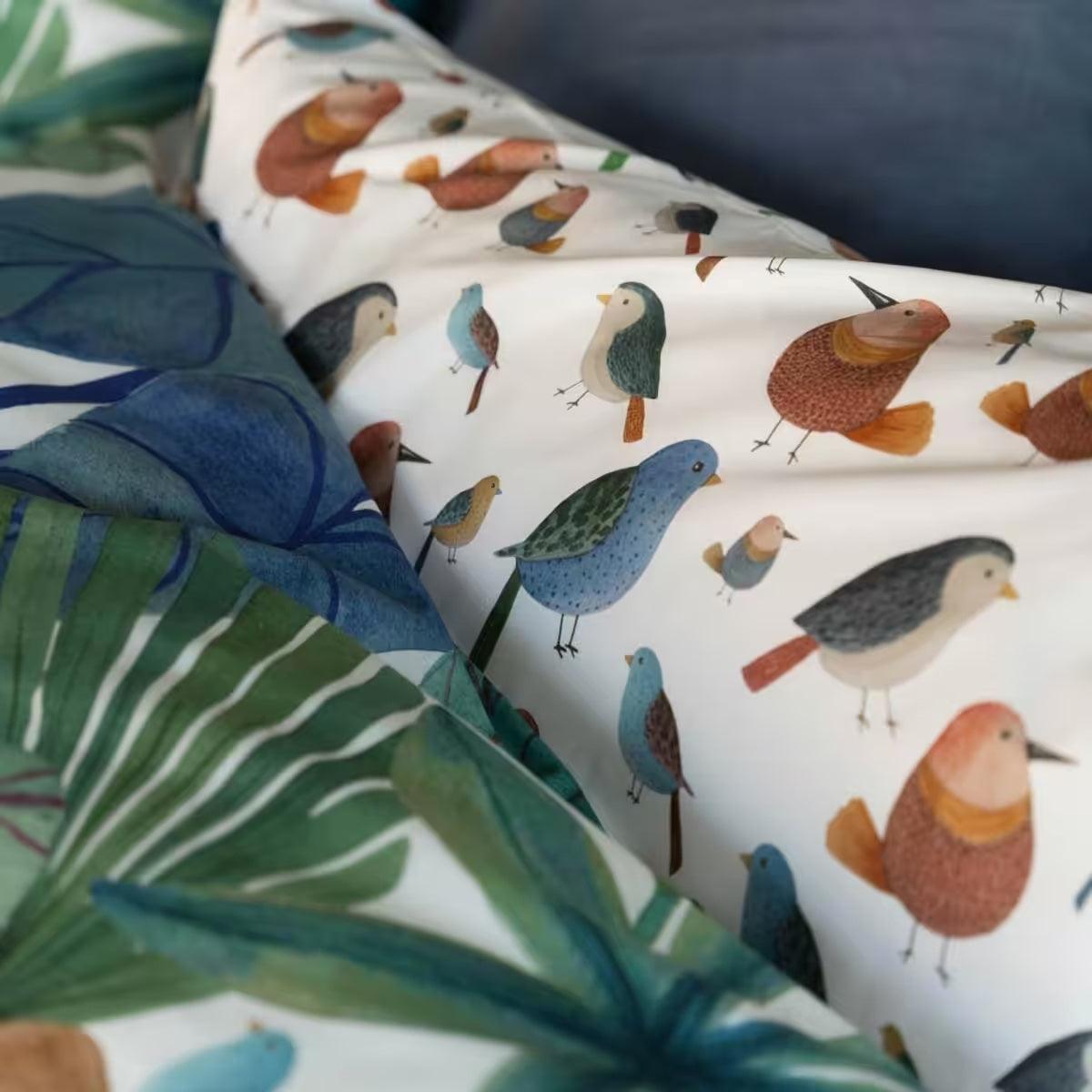 Tessitura Toscana Parure Copripiumino Matrimoniale Mindo Izylinen B156 - Passarelli Biancheria