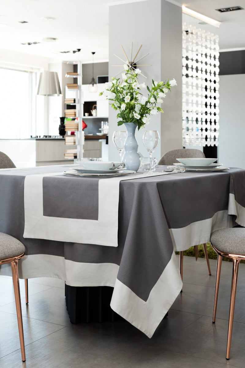 Battaglia Set Tovaglia x12 Panama MICHELLE c/Runner