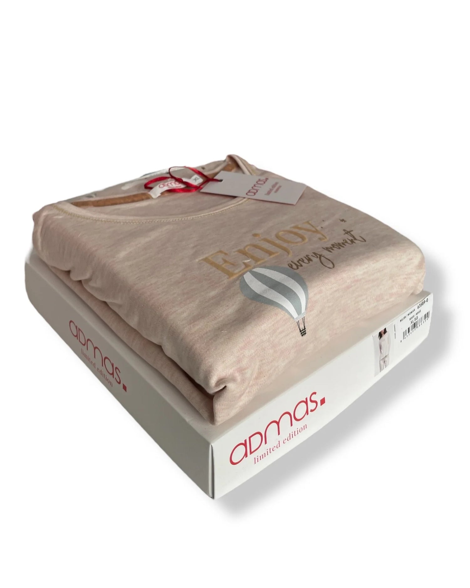Admas Pigiama da Donna in Caldo Cotone 63589 2510S30