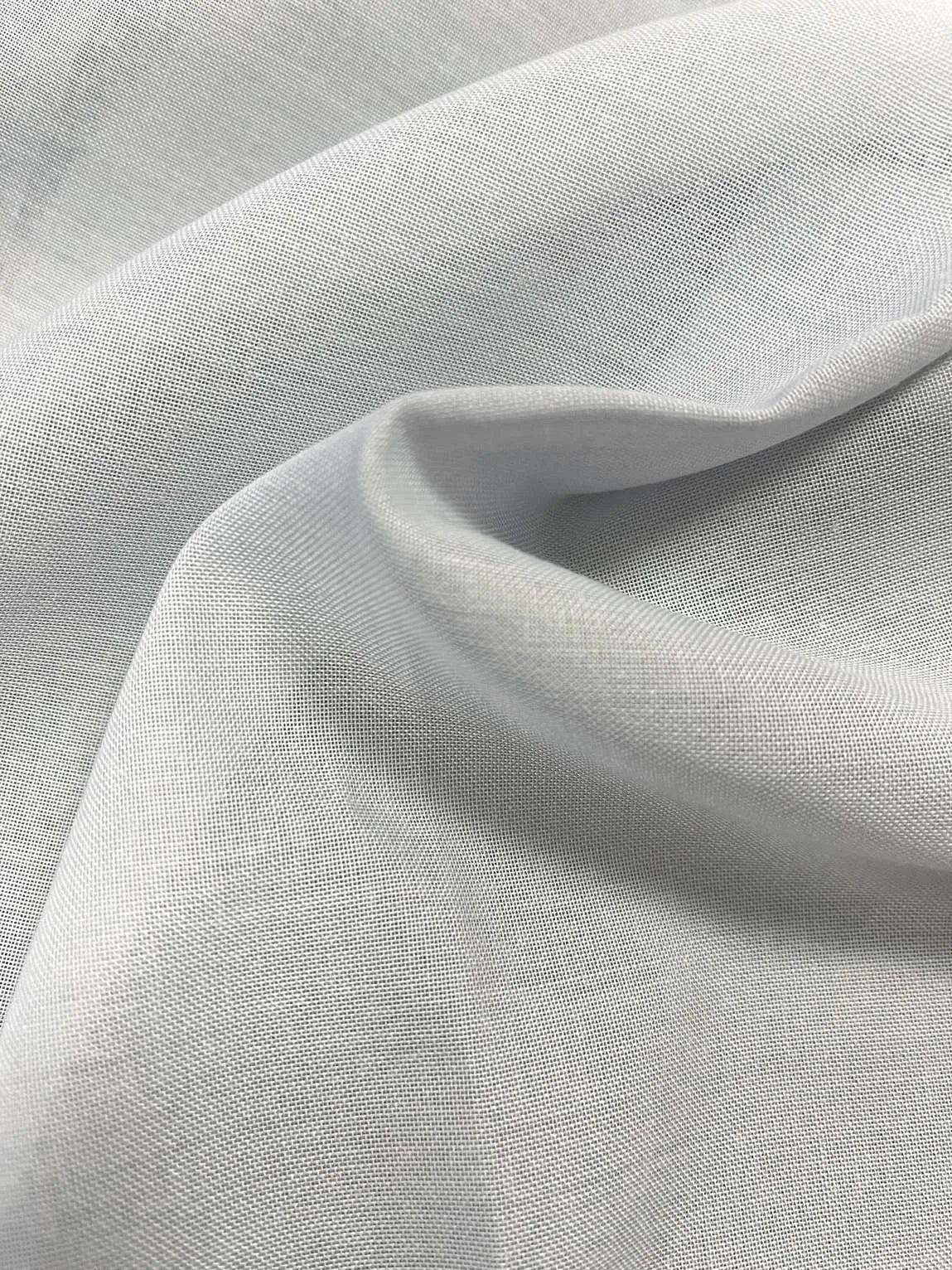 Fabrics Tessuto per Tende al metro Futura Luminoso Tinta Unita S26 - Passarelli Biancheria