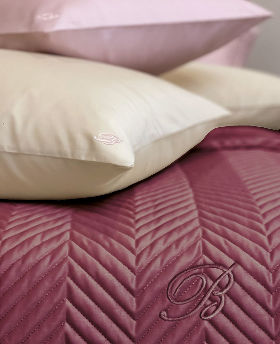 Blumarine Home Copriletto Trapuntato Matrimoniale Stile Blu 2504S206