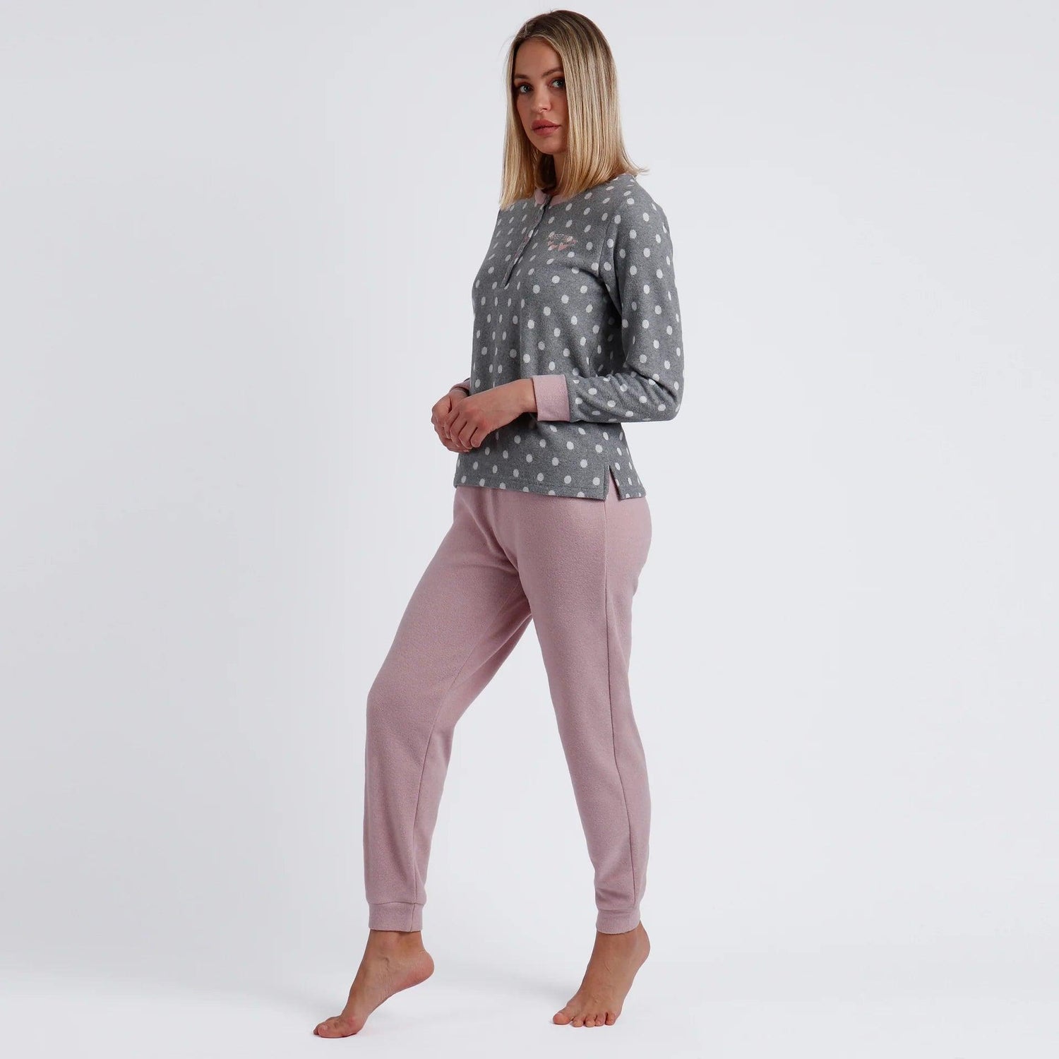 Admas Pigiama da Donna in Punto Milano 60089 S34 - Passarelli Biancheria