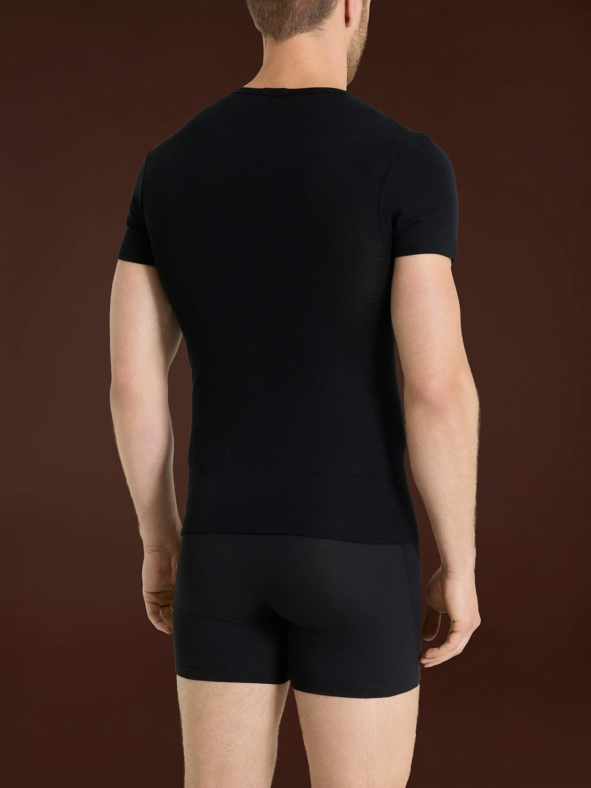 Ragno Wonderwool - Maglietta girocollo in lana da uomo 602317 2009S30