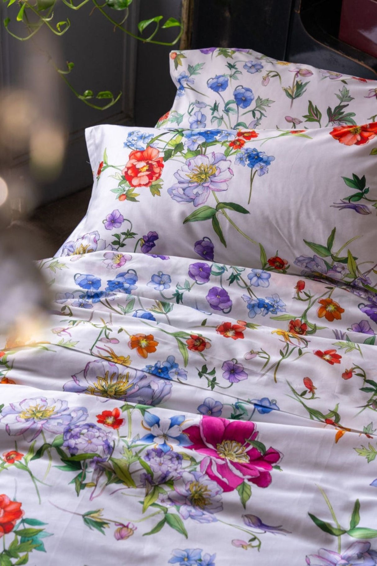 Tessitura Toscana Telerie Parure Copripiumino Antea 2511B