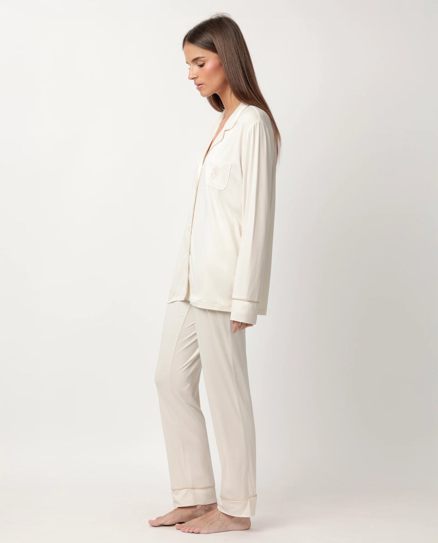 Admas Pigiama Donna aperto in caldo velluto 62617 2510S29