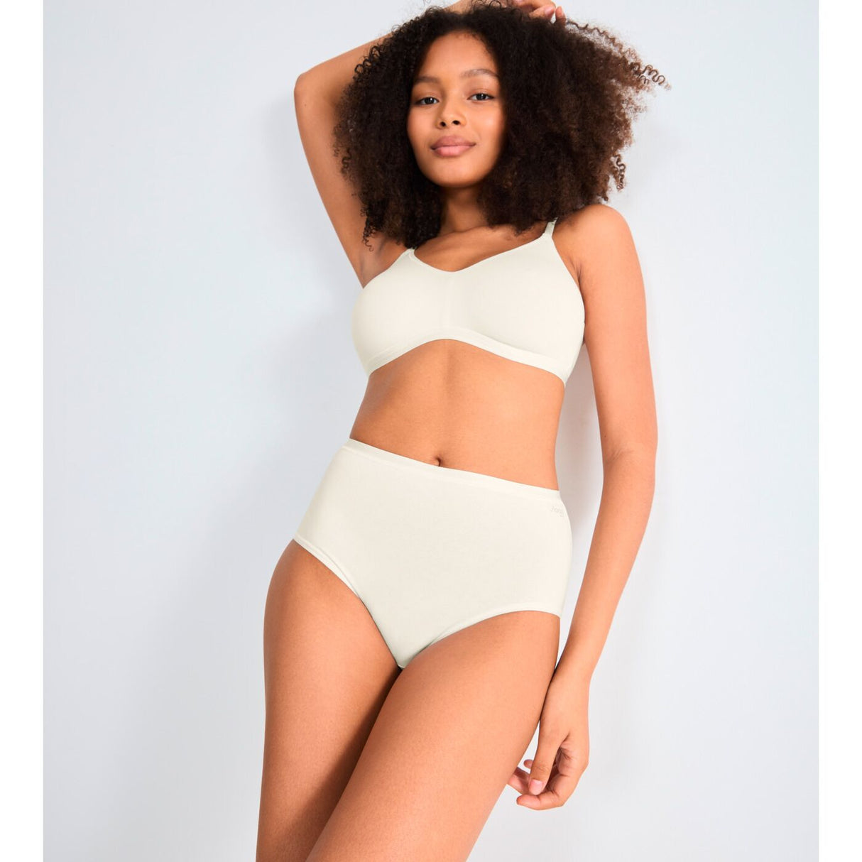 Sloggi Donna 3 Slip Maxi Go daily Cotton Highwaist 2502S17