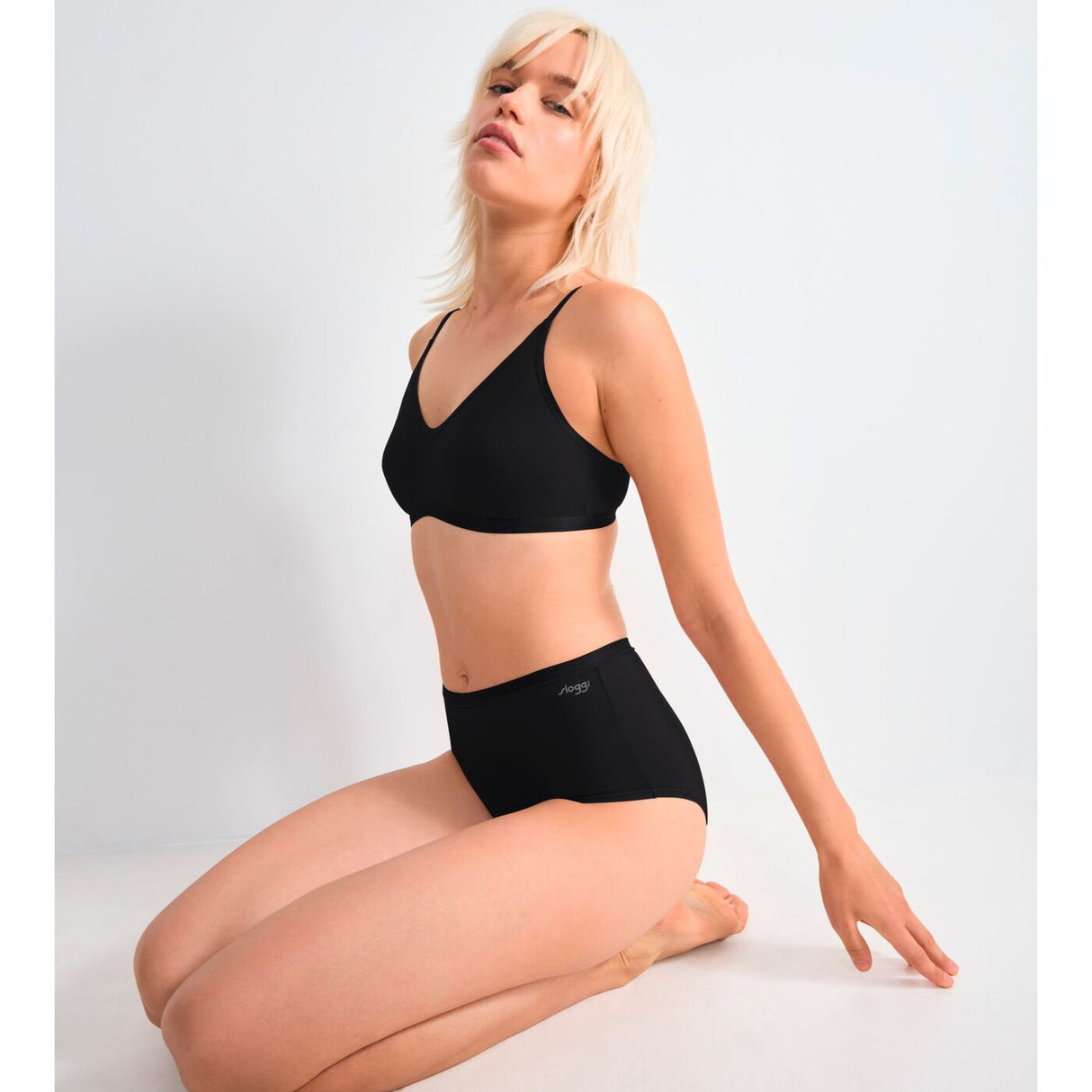 Sloggi Donna 3 Slip Maxi Go daily Cotton Highwaist 2502S17