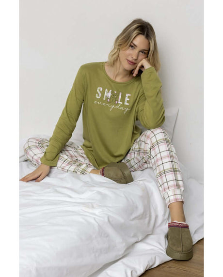 Admas Pigiama da Donna in Caldo Cotone 63604