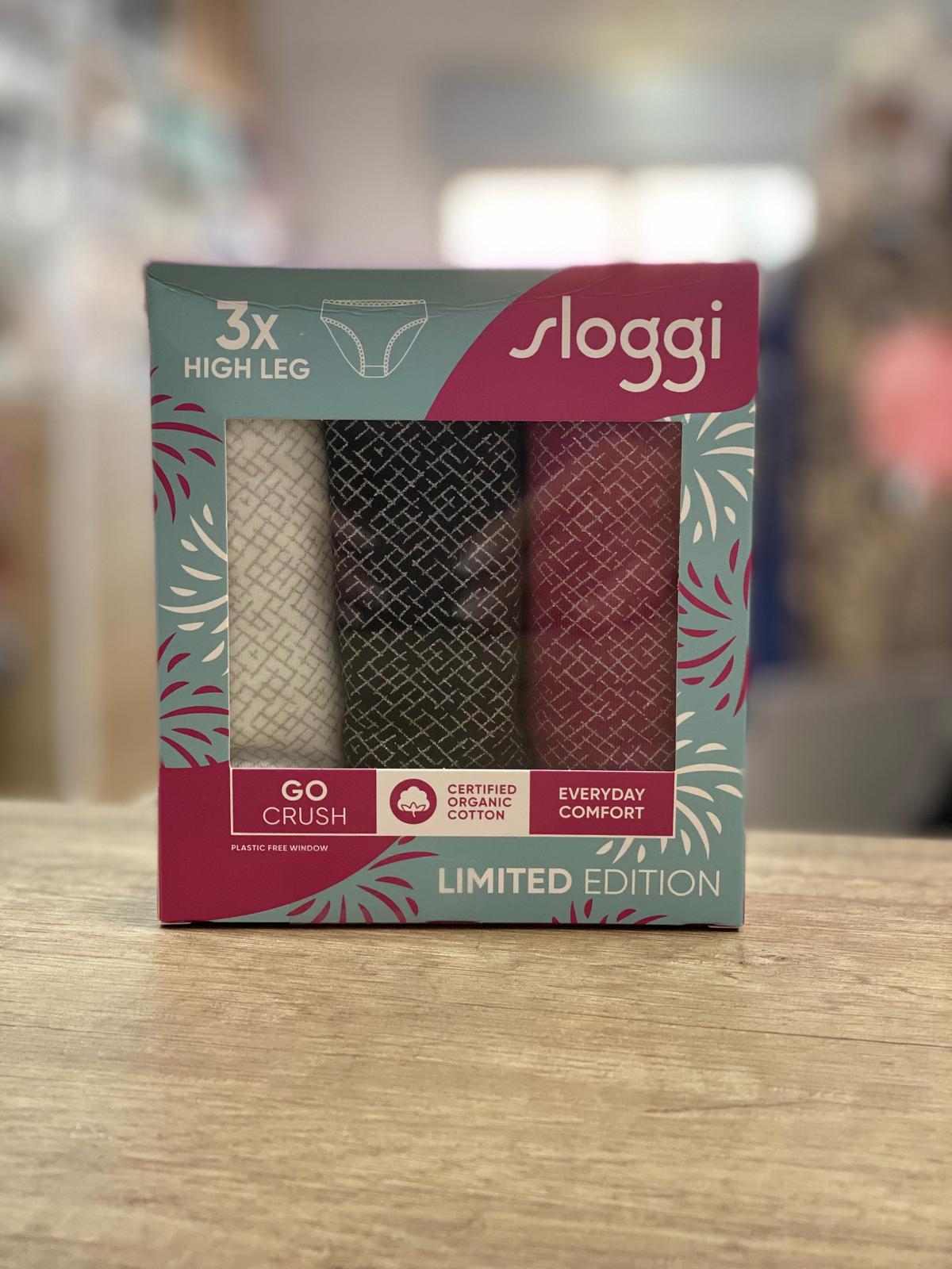 Sloggi Donna Confezione da 3 Slip Go Crush High Leg LIMITED EDITION