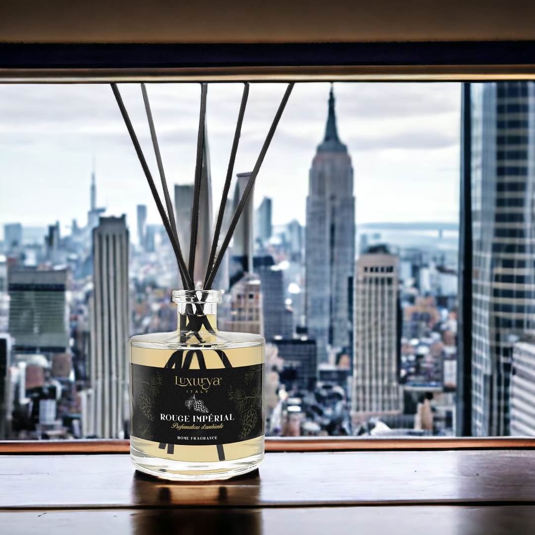Diffusore d'ambiente 500ml - Profumo ambiente Rouge Imperial (Uva) | Profumatore per la casa Luxurya Parfum