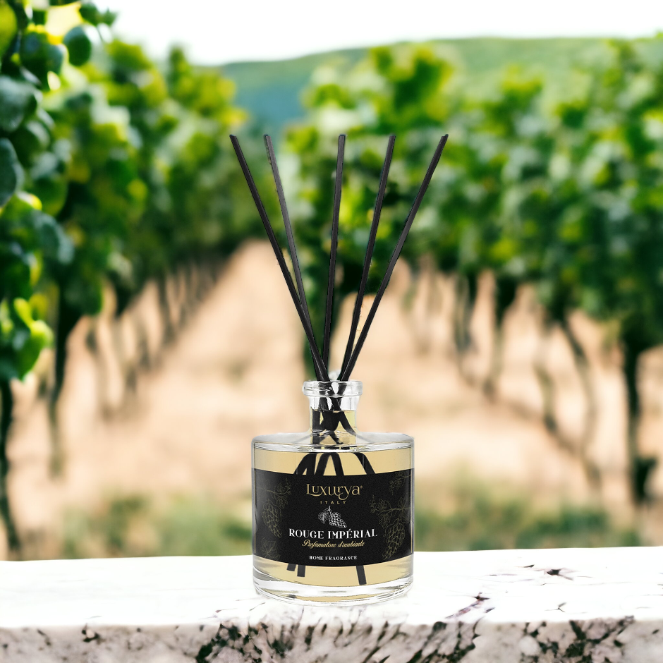 Diffusore d'ambiente 500ml - Profumo ambiente Rouge Imperial (Uva) | Profumatore per la casa Luxurya Parfum