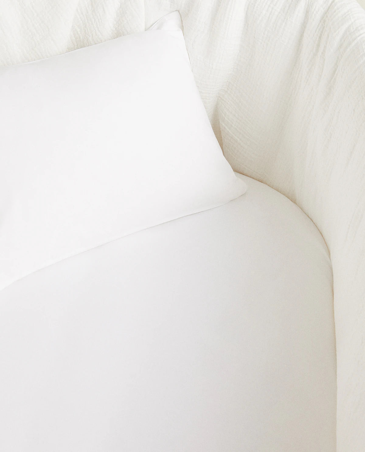 Otto Lenzuolo Sotto con Angoli Culla Carrozzina Bianco S60