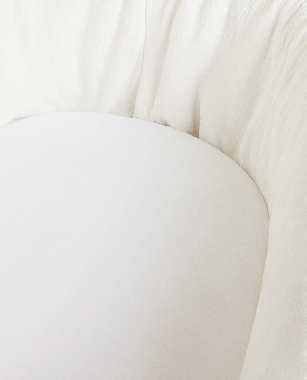 Otto Lenzuolo Sotto con Angoli Culla Carrozzina Bianco S60