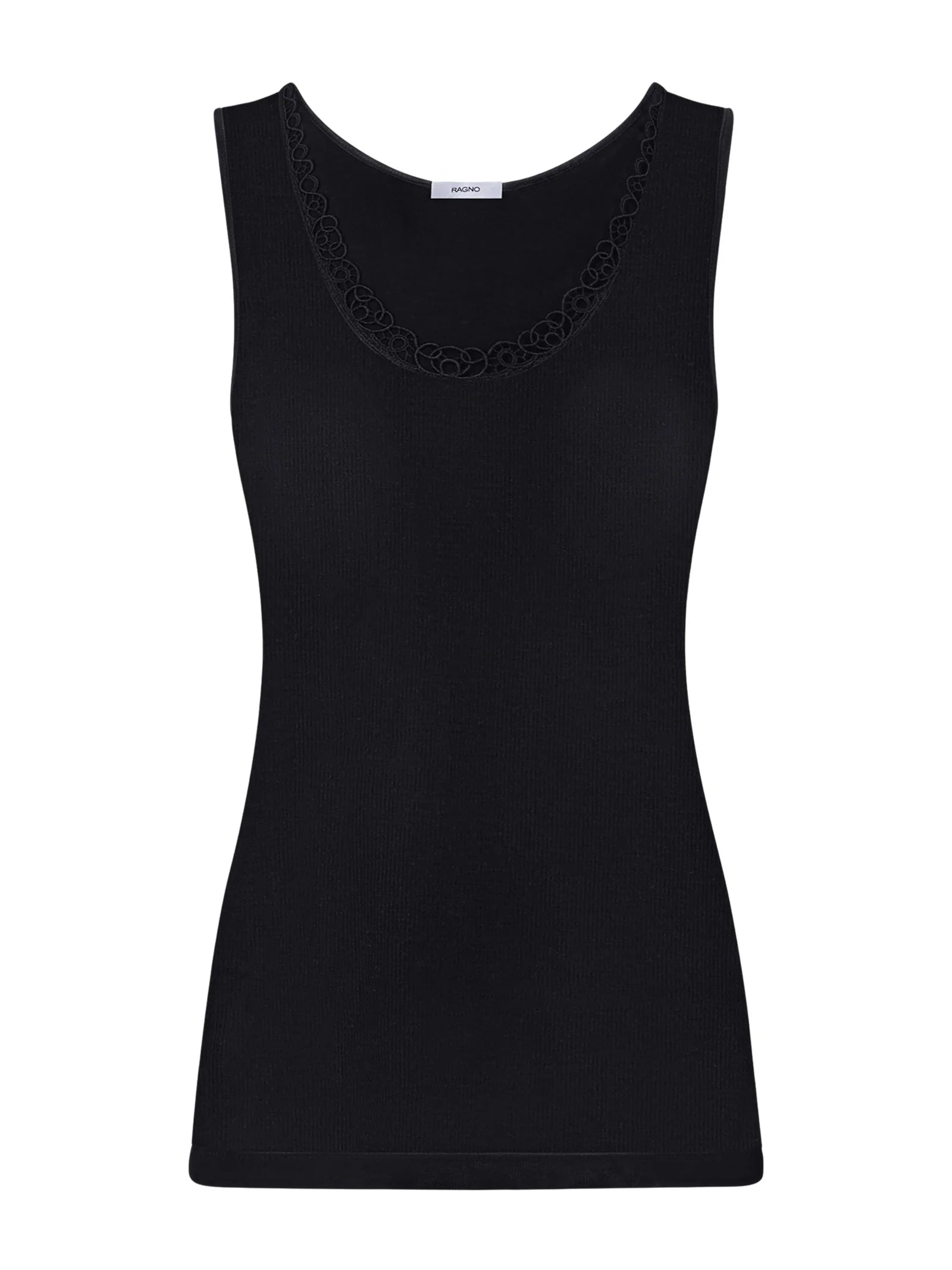 Ragno Canotta Intima da Donna Spalla Larga in Filo di Scozia 701122 S23