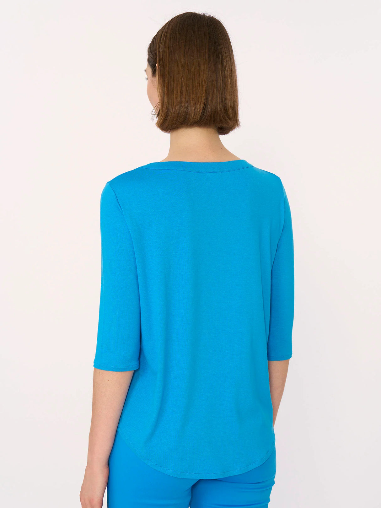 Ragno Maglietta da Donna a girocollo in Viscosa Summer 70121W S21