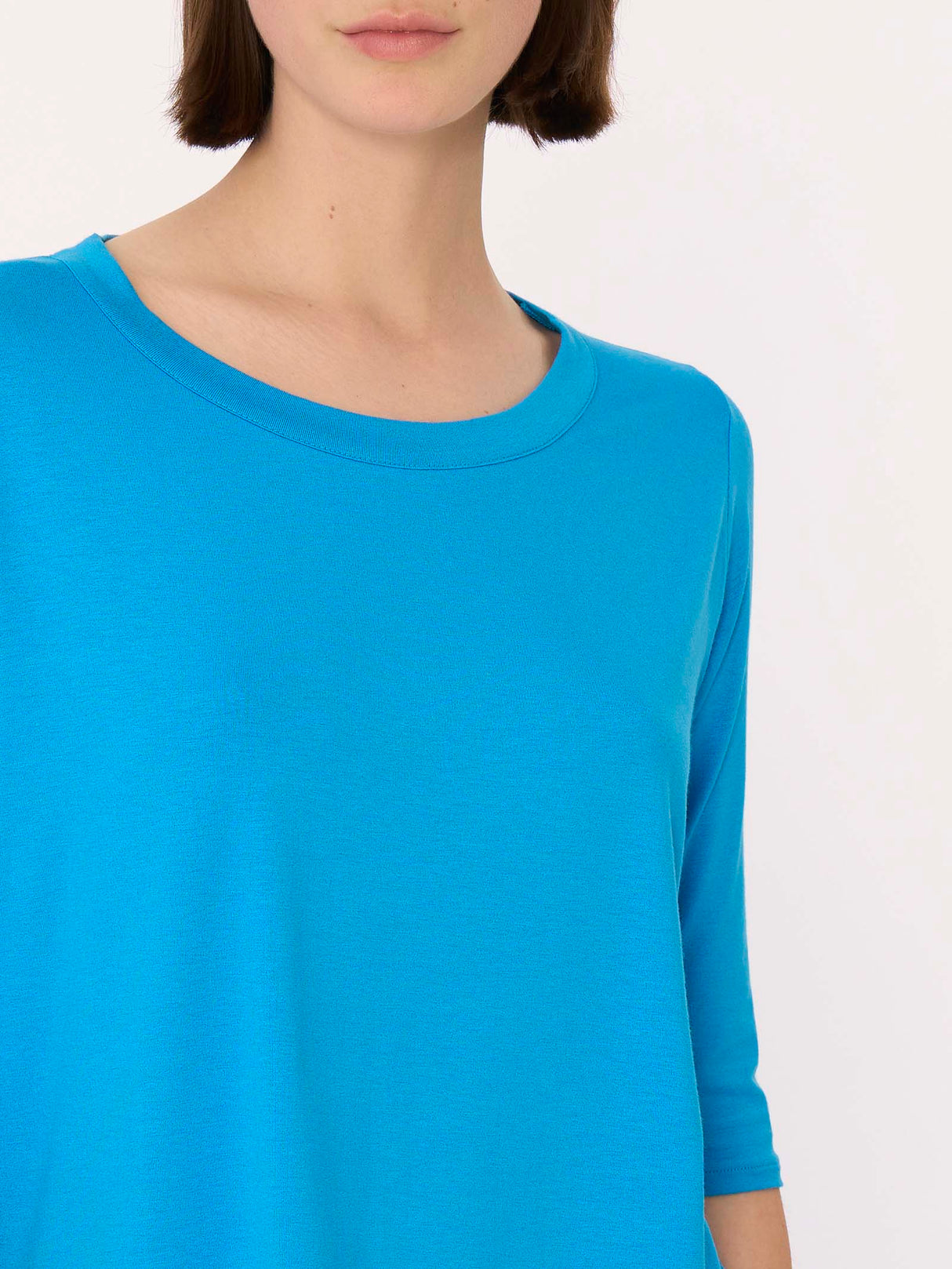 Ragno Maglietta da Donna a girocollo in Viscosa Summer 70121W S21